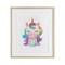 Stupell Industries Unicorn Nursery Fantasy Animal Framed Print Under Glass, design by LSR Design Studio
